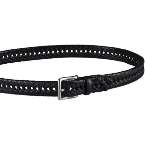 Mens Braided Casual Belt Adjustable Woven Stretch Fit for Jeans Pants Khakis - Picture 3 of 6